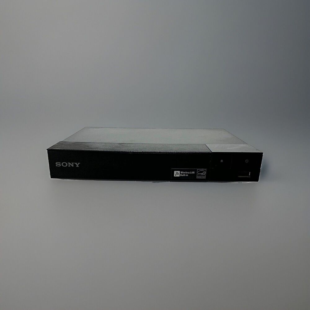 Sony BDP-S3700 1080p Blu-ray/DVD Player Built-In Wi-Fi HDMI Ethernet Black